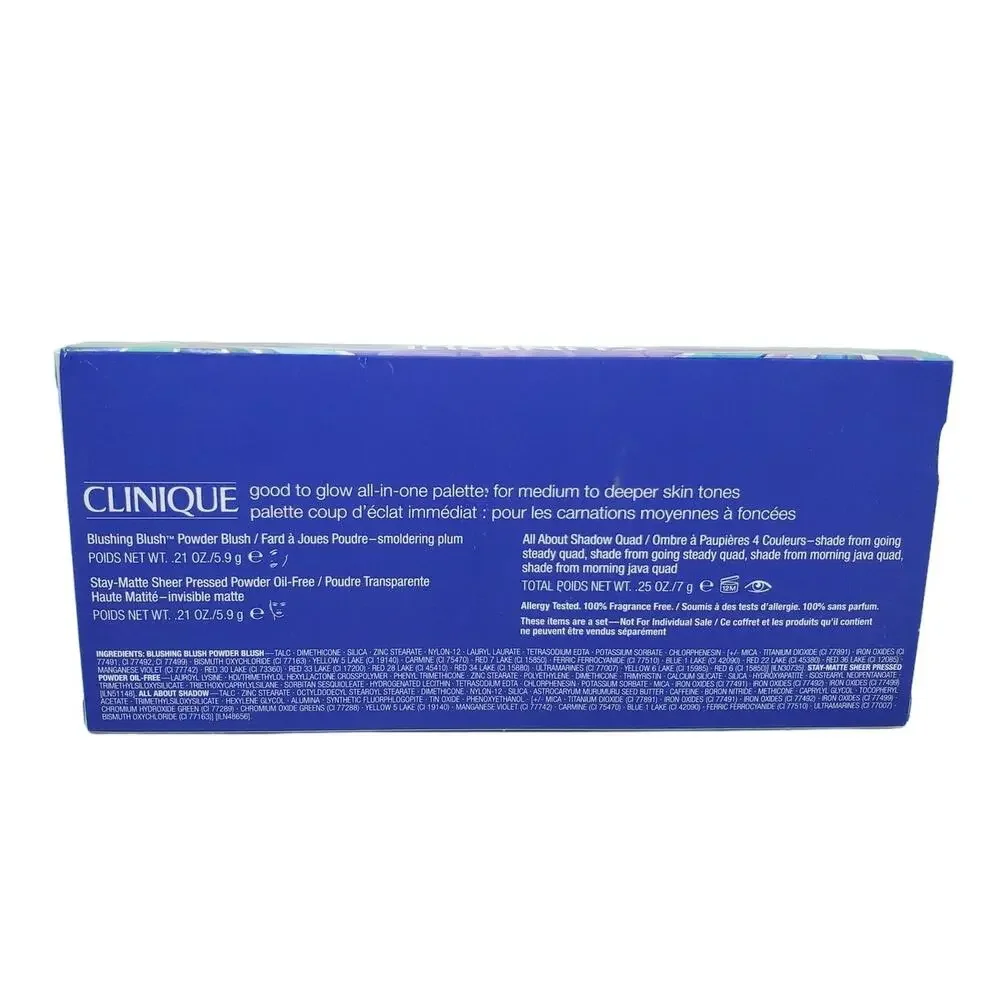 Clinique Good To Glow All In One Palette For Medium To Deeper Tones - Picture 2 of 5